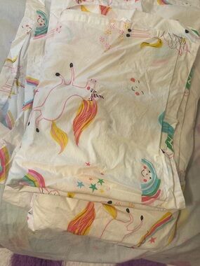 The Company Store Kids Duvet Cover and Pillowcase